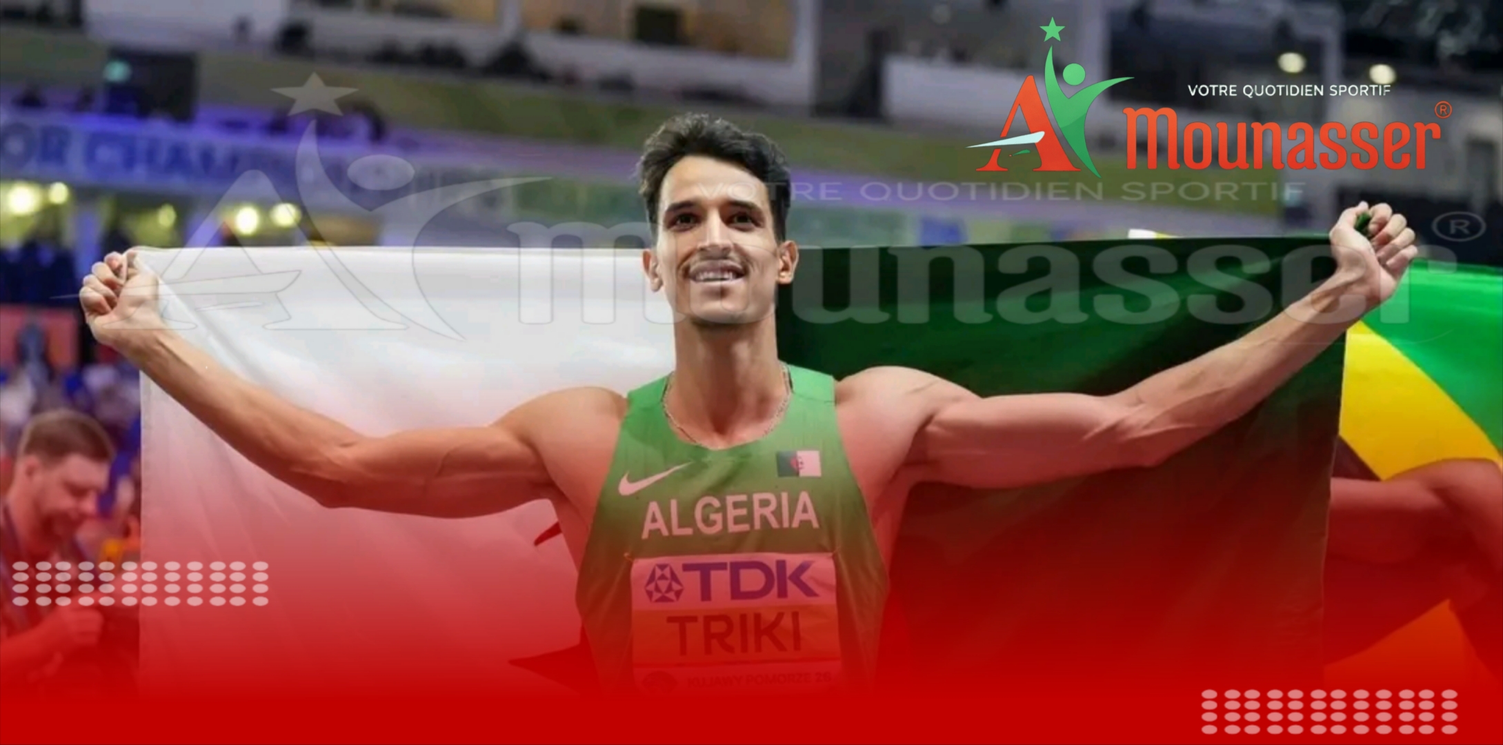 Yasser Triki offre à l'Algérie le bronze 