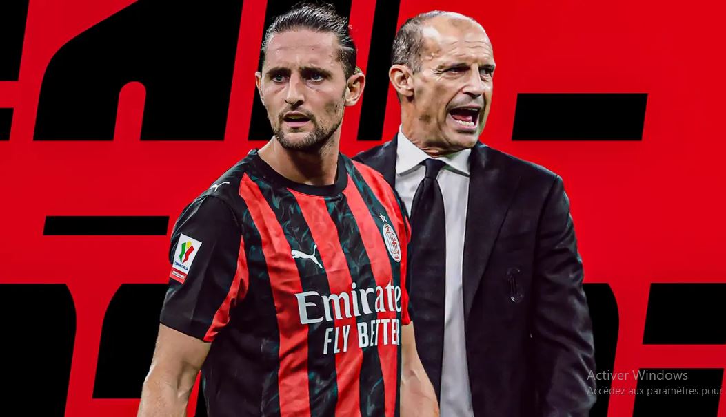 Milan : Allegri encense Rabiot