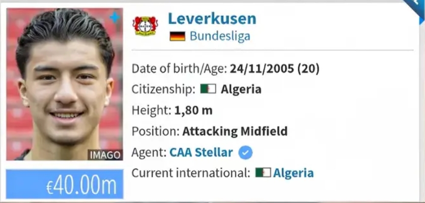 La valeur marchande d'Ibrahim Maza explose et atteint les 40 millions d'euros ! 