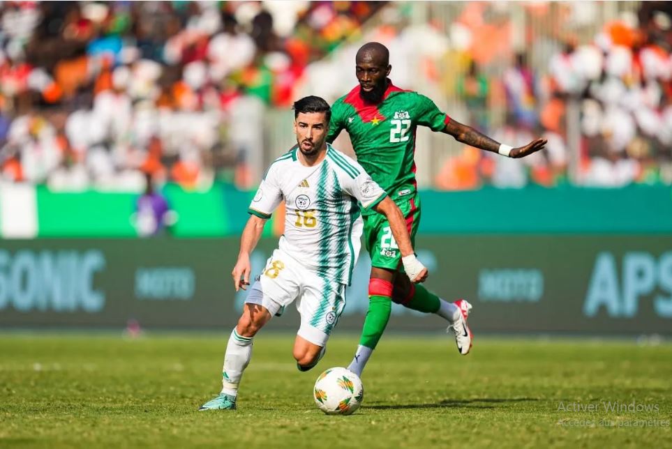 Fiche technique du match Algérie - Burkina Faso