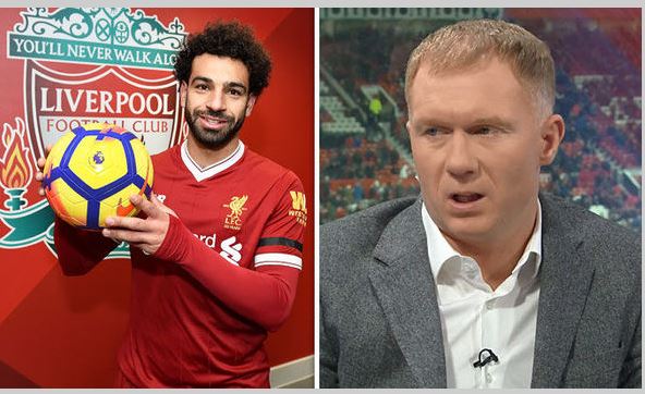 Paul Scholes attaque Mohamed Salah