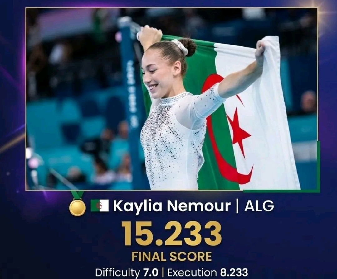 Gymnastique : Kaylia Nemour survole Bakou et décroche l'or aux barres asymétriques