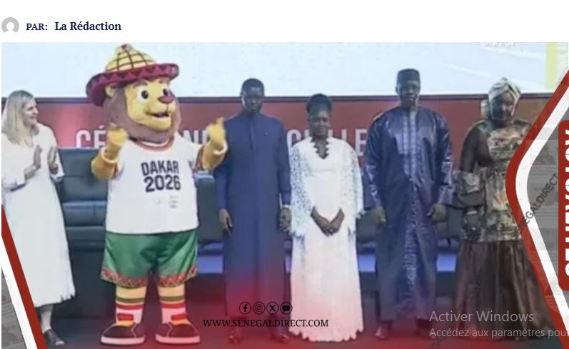 La mascotte officielle dévoilée à Dakar
