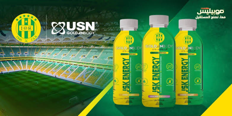 JS Kabylie : Une boisson énergisante aux couleurs des 