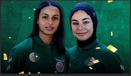 Médaille d'or pour la paire Ferfad Aya/Arabi Anfel