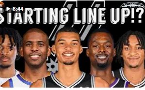 Championnat de basketball de la ligue nord-américaine Les Spurs gagnent sans Wembanyama