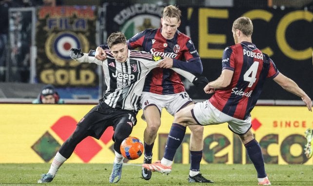 Juventus s’impose à Bologne et reste au contact du top 4
