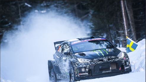 Solberg prend la tête du rallye de Suède