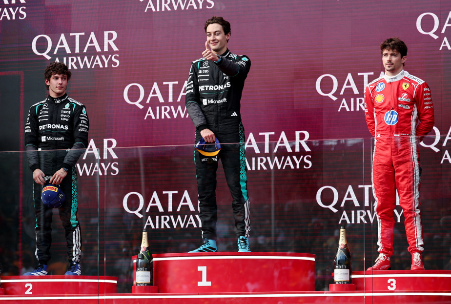 Victoire de Russell et doublé de Mercedes au GP d'Australie