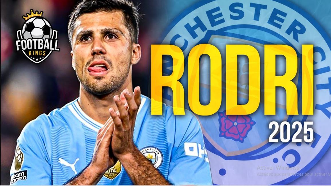 Rodri de retour à l'entraînement collectif
