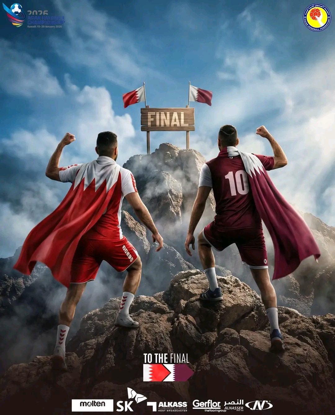 Qatar et Bahreïn s’affrontent en finale du Championnat d’Asie de Handball 2026