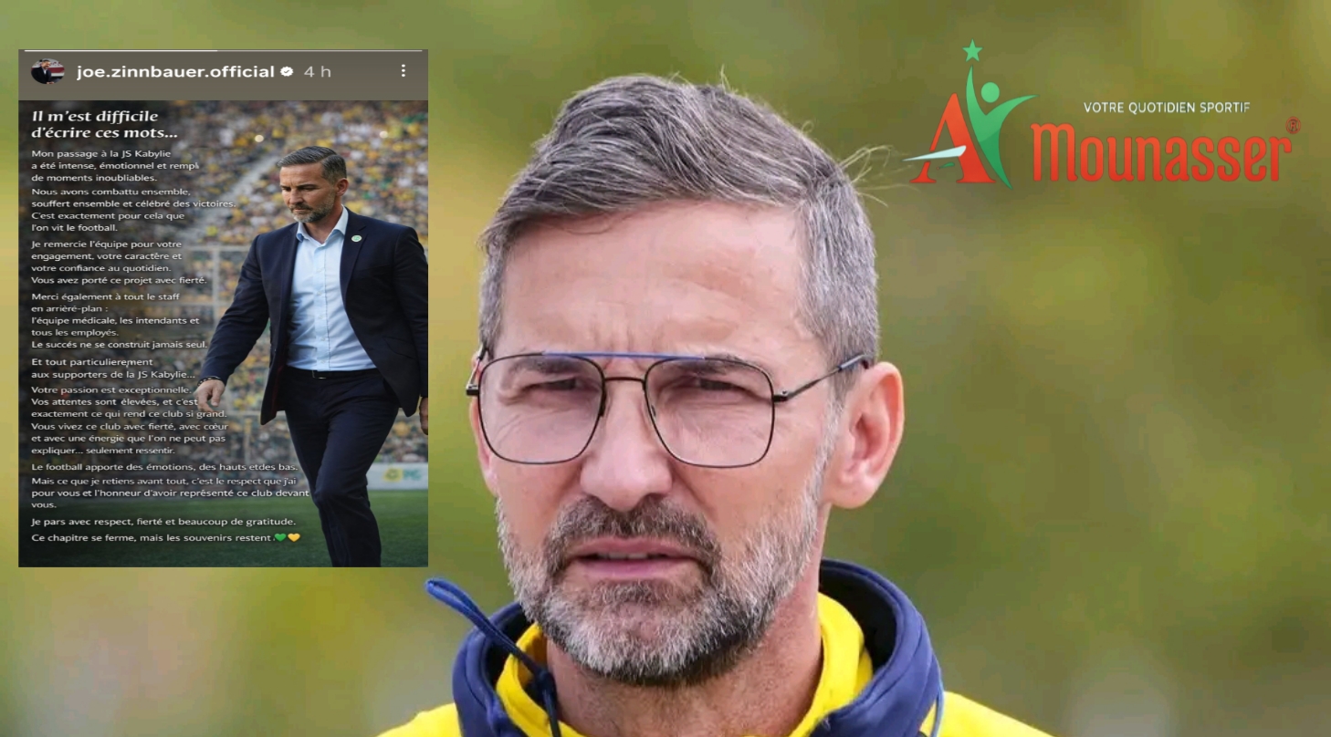 Les adieux poignants de Josef Zinnbauer.