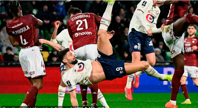 Lille enchaîne un cinquième match sans gagner