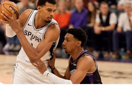 Wembanyama freiné, mais pas abattu