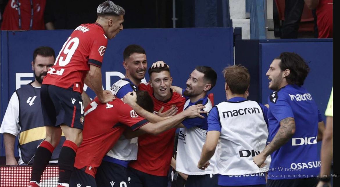 Osasuna s’impose nettement contre Alavés