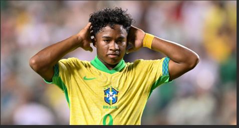 LE BUTEUR BRÉSILIEN ENDRICK SE RAPPROCHE DE LYON !