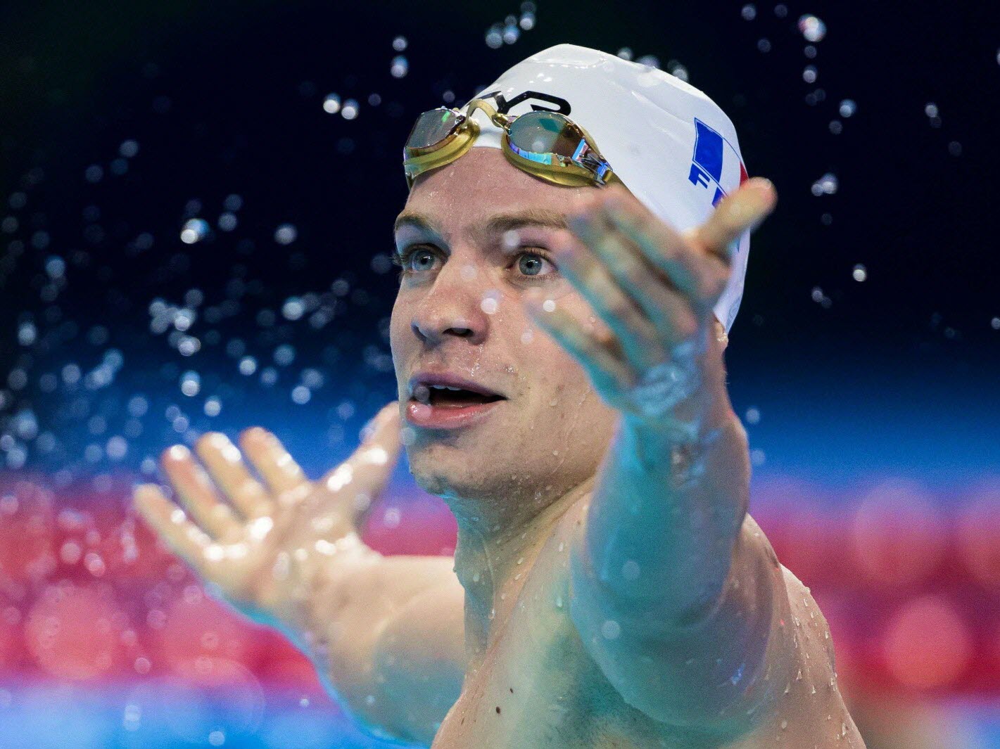 Léon Marchand vainqueur du 200 m brasse