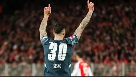 Sesko indisponible pour quelques semaines