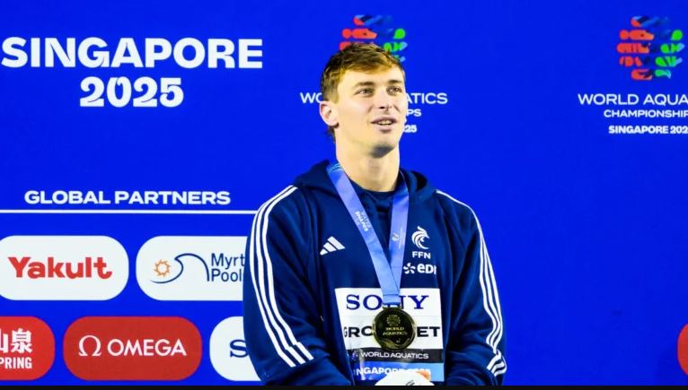 La satisfaction de Grousset après sa sixième médaille