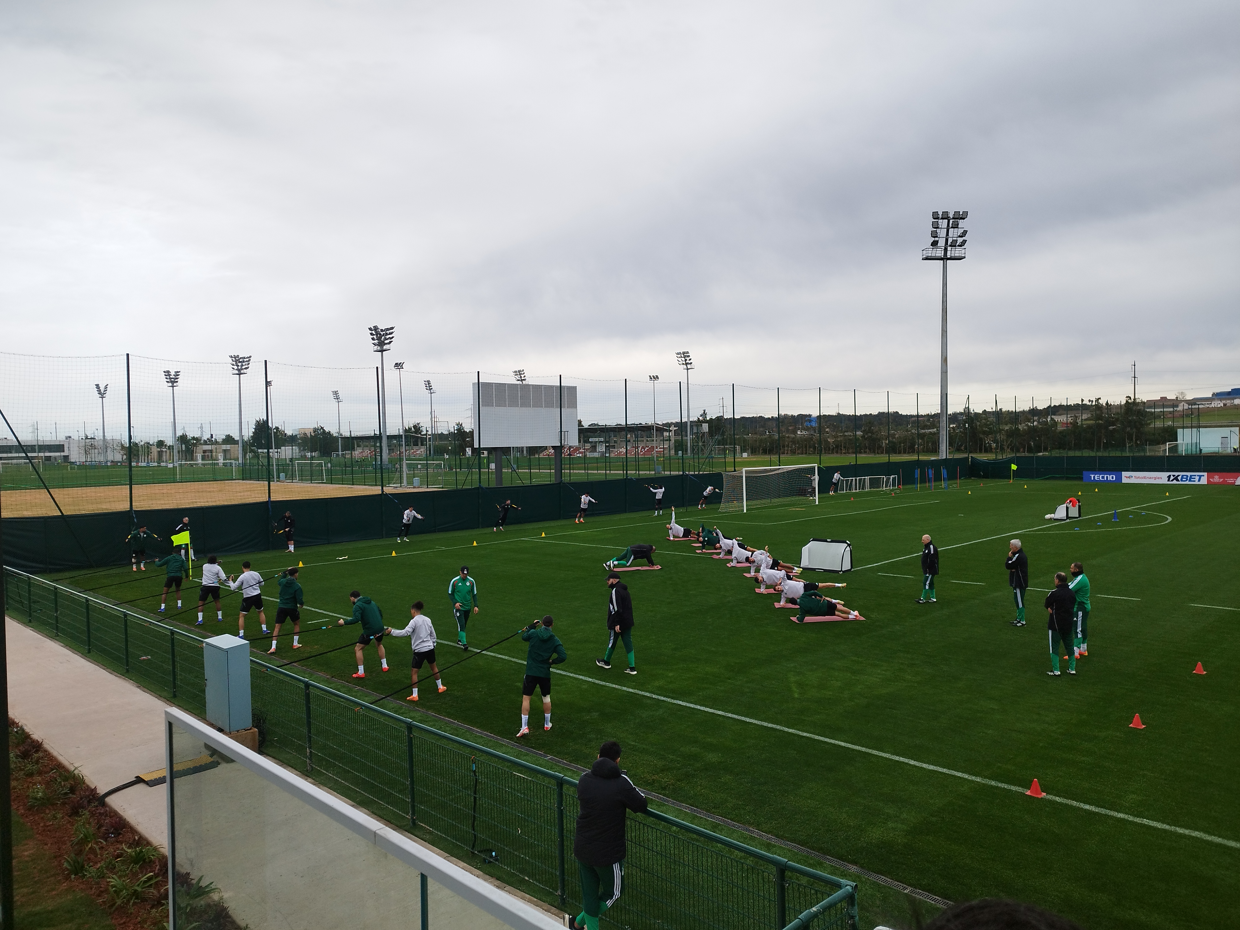 Les " Verts" montent en intensité avant la RD Congo