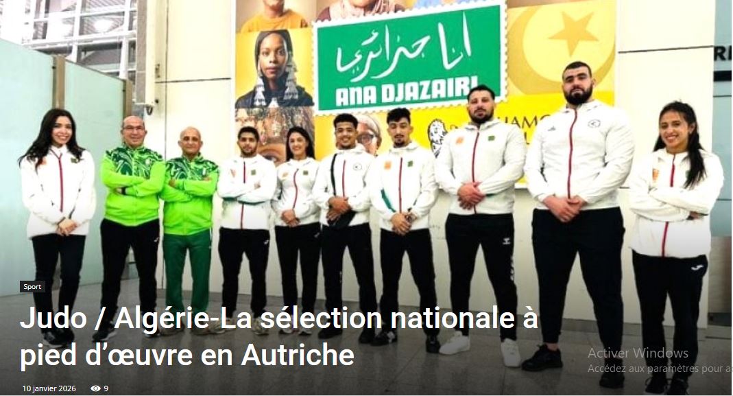 La sélection nationale à pied d'œuvre en Autriche